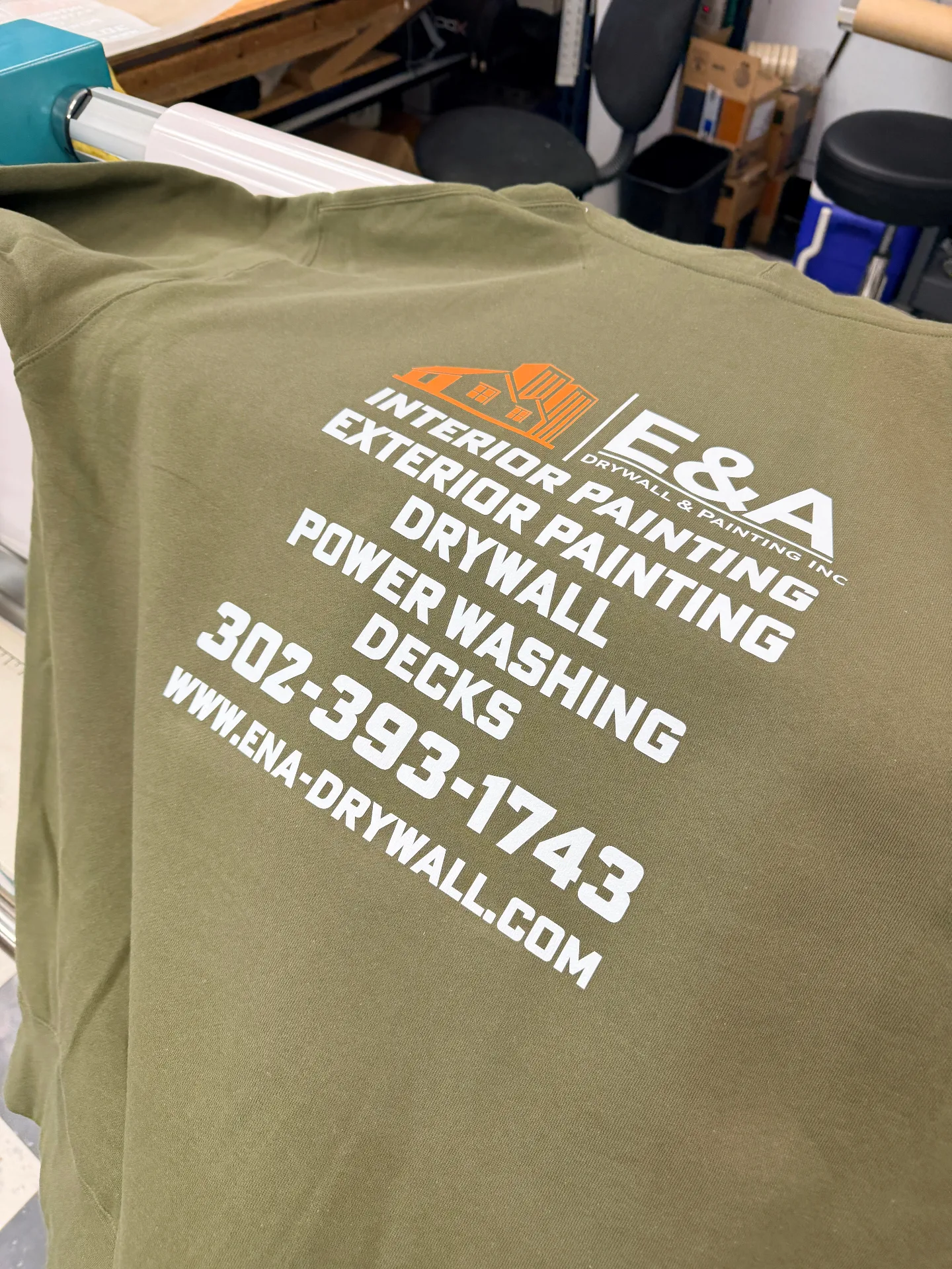 Screen Printed Apparel services in Wilmington, Delaware